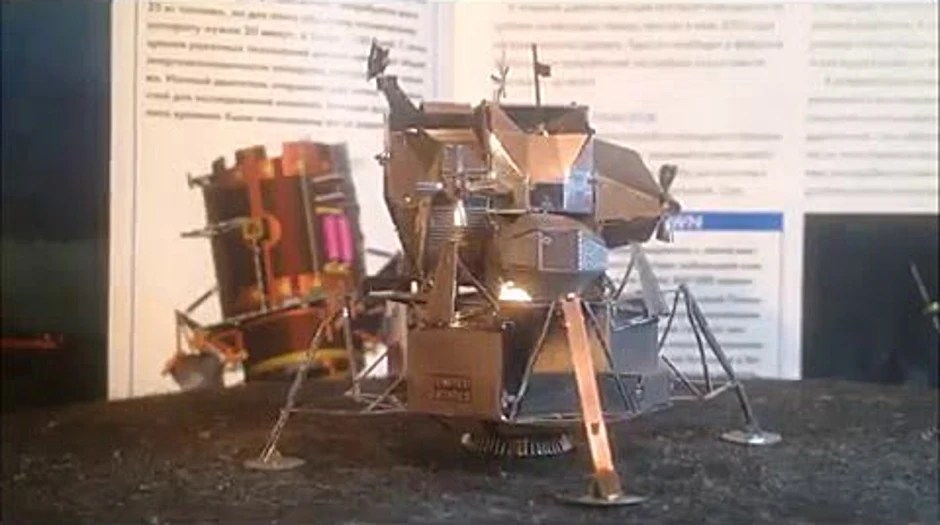 3d model lunar module