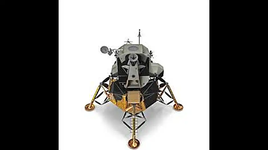 3d model lunar module