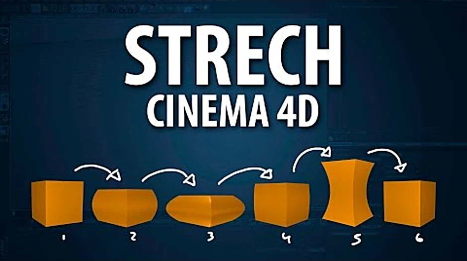 Cinema 4d how to stretch