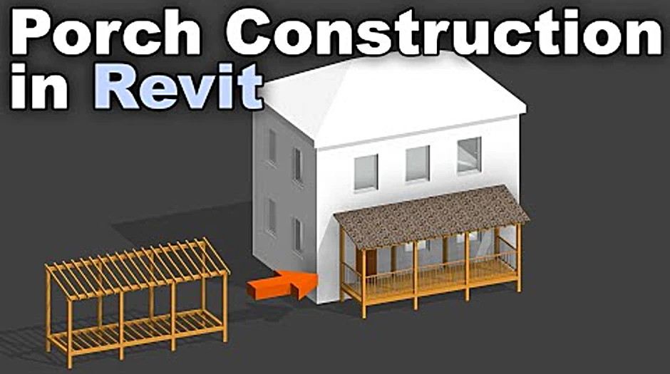 How to make a porch revit