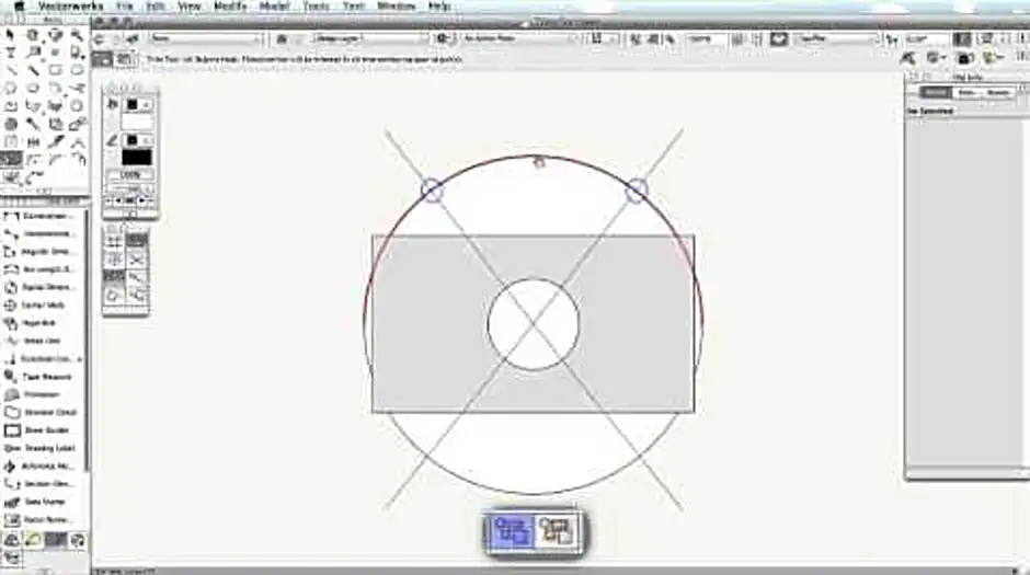 How to trim lines in vectorworks